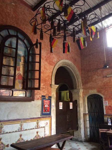 Intérieur d'hacienda yucatèque en chukum