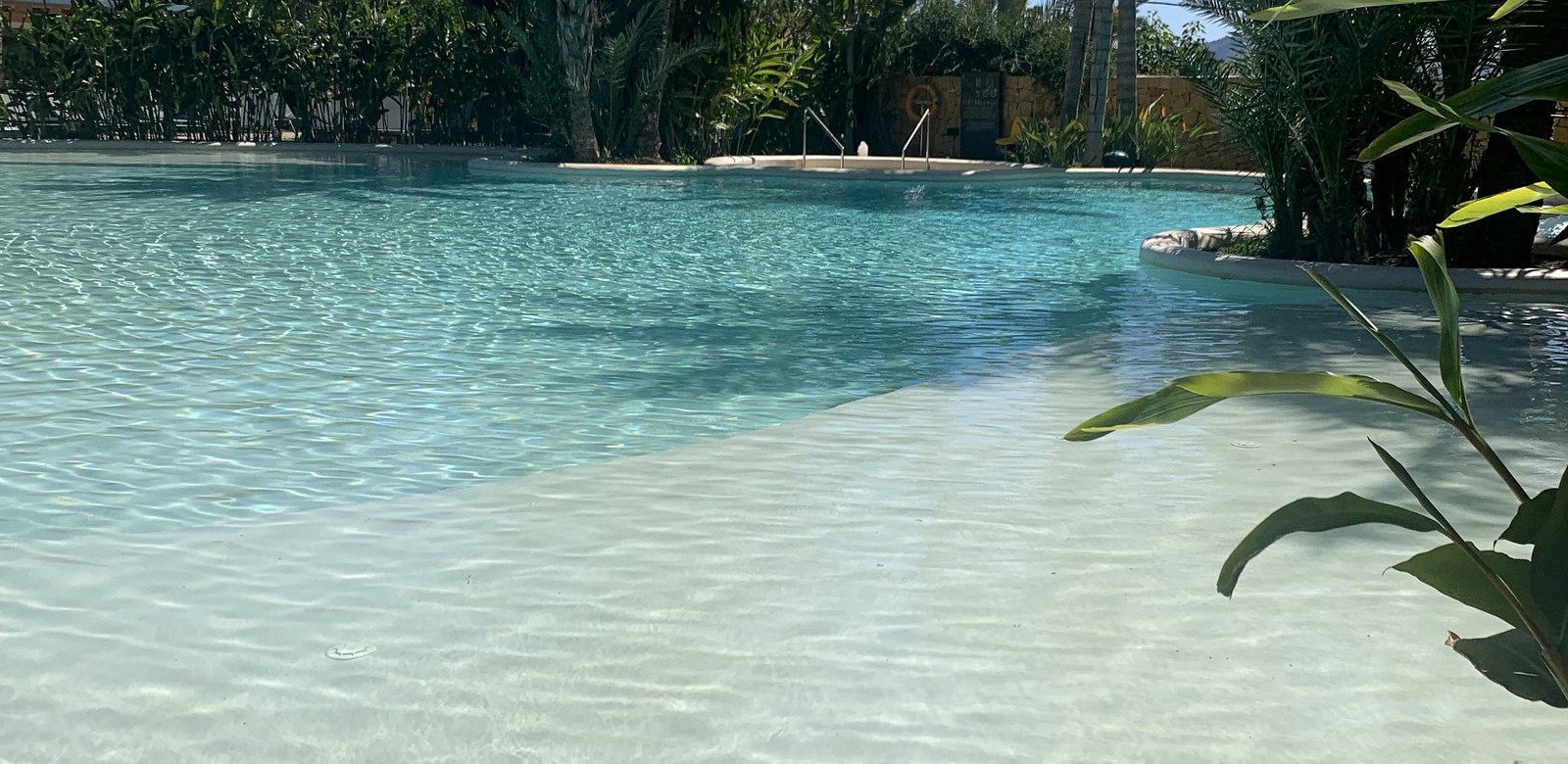Resort pool in chukum